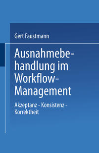 Vorderes Coverbild Ausnahmebehandlung im Workflow-Management