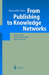 Vorderes Coverbild From Publishing to Knowledge Networks