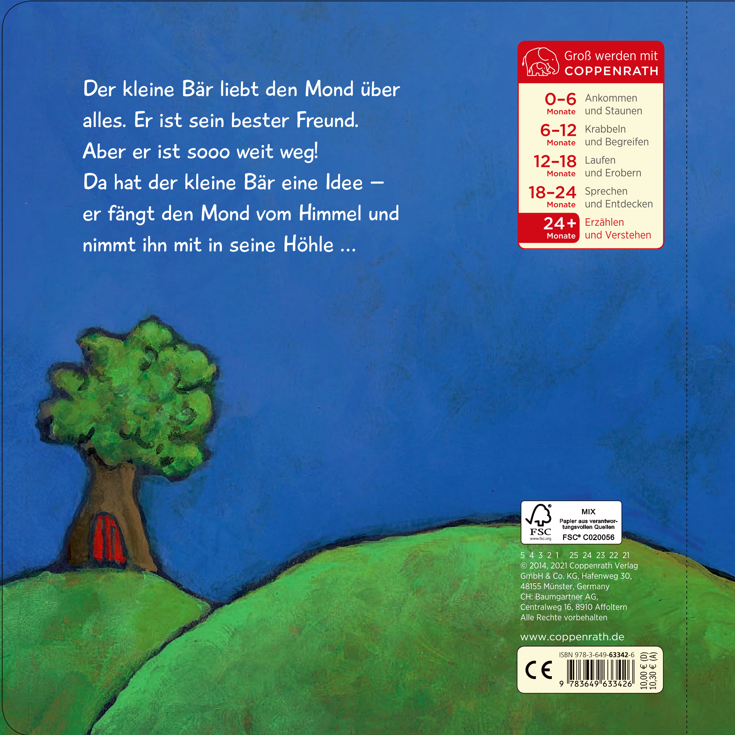 Rückseitencover Der kleine Mondbär