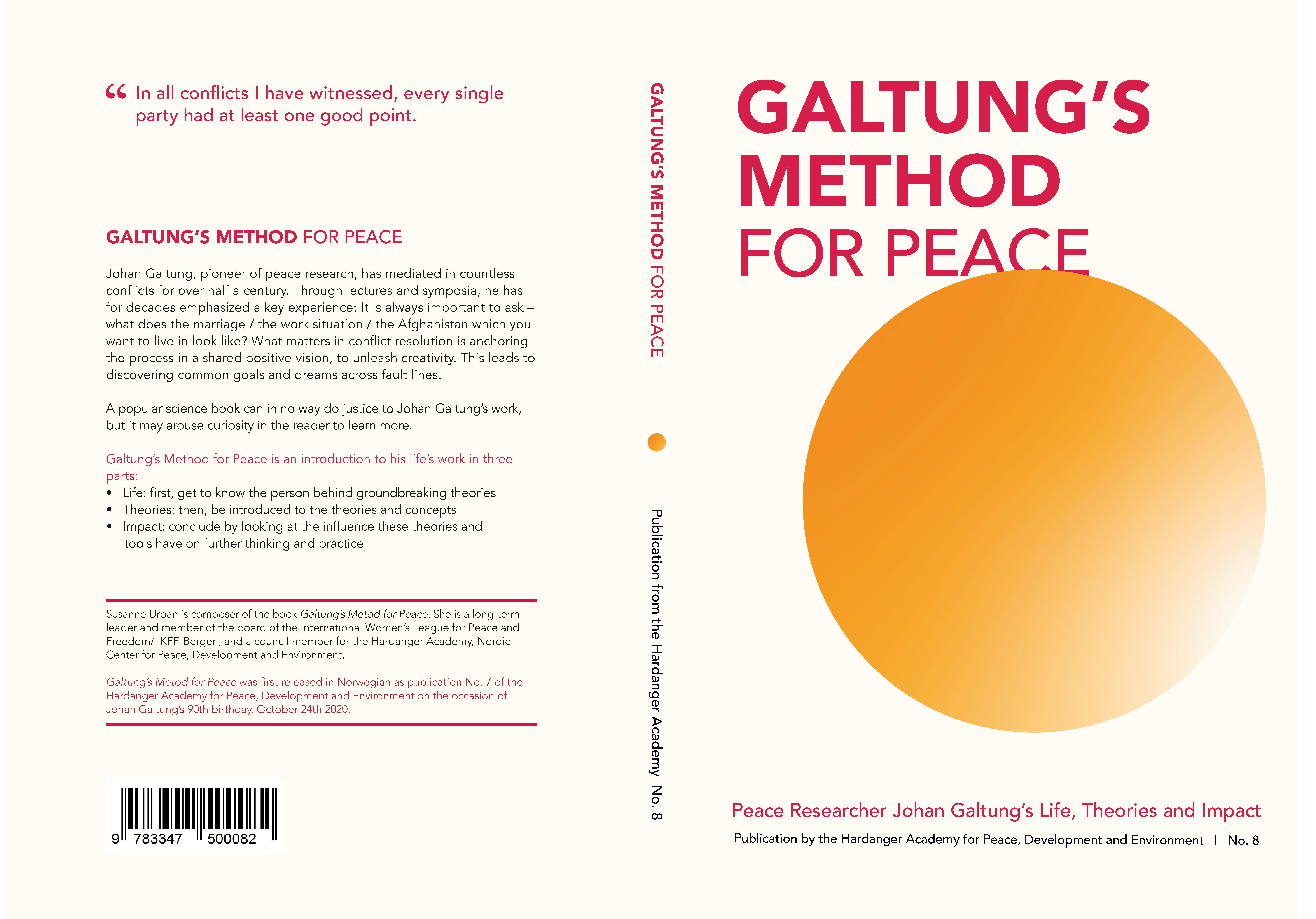 Gesamtes Coverbild GALTUNG'S METHOD FOR PEACE