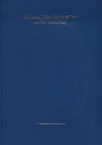Vorderes Coverbild Handschriften der Staats- und Universitätsbibliothek Bremen / Die neuzeitlichen Handschriften der Ms.-Aufstellung