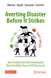 Vorderes Coverbild Averting Disaster Before It Strikes