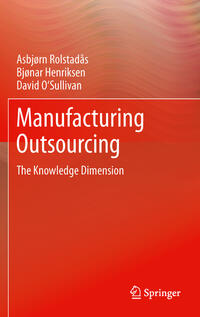 Vorderes Coverbild Manufacturing Outsourcing