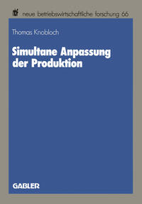 Vorderes Coverbild Simultane Anpassung der Produktion