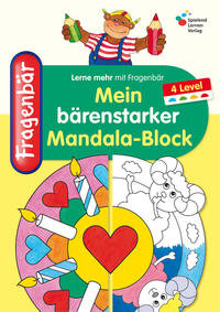 Vorderes Coverbild Fragenbär - Mein bärenstarker Mandala-Block