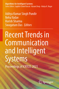 Vorderes Coverbild Recent Trends in Communication and Intelligent Systems