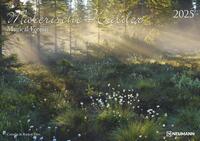 Vorderes Coverbild N NEUMANNVERLAGE - Malerische Wälder 2025 Wandkalender, 45x48cm, Kalender mit zwölf faszinierenden Bildern von Wäldern, Mondphasen, Spiralbindung und internationales Kalendarium
