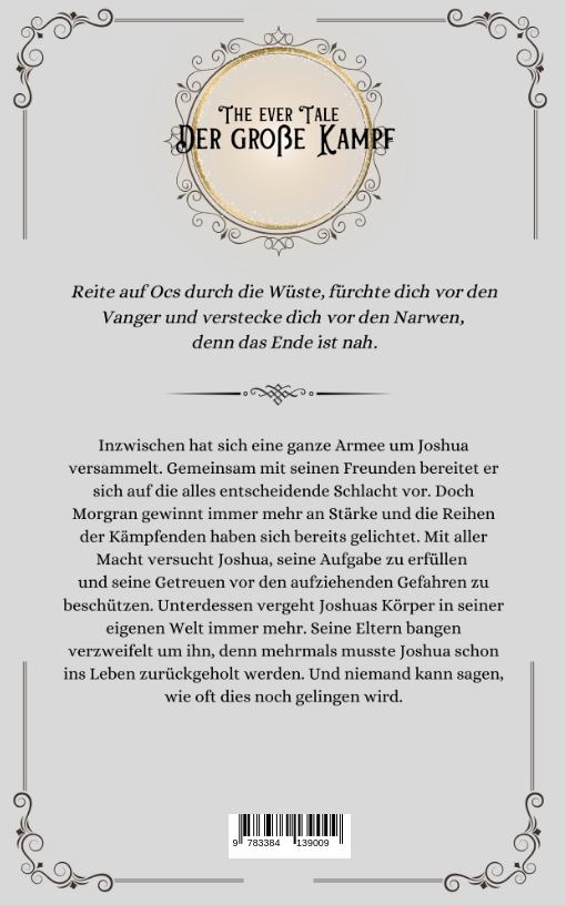 Rückseitencover THE EVER TALE