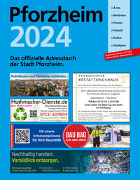 Vorderes Coverbild Pforzheim 2024