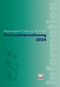Vorderes Coverbild Personalverrechnung 2024