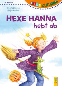 Vorderes Coverbild LESEZUG/1. Klasse: Hexe Hanna hebt ab
