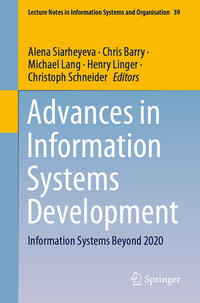 Vorderes Coverbild Advances in Information Systems Development
