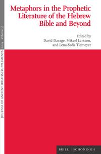 Vorderes Coverbild Metaphors in the Prophetic Literature of the Hebrew Bible and Beyond