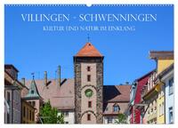 Vorderes Coverbild Villingen-Schwenningen - Kultur und Natur im Einklang (Wandkalender 2025 DIN A2 quer), CALVENDO Monatskalender
