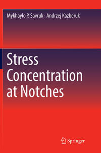 Vorderes Coverbild Stress Concentration at Notches