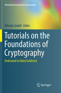 Vorderes Coverbild Tutorials on the Foundations of Cryptography