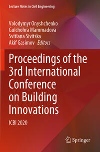 Vorderes Coverbild Proceedings of the 3rd International Conference on Building Innovations