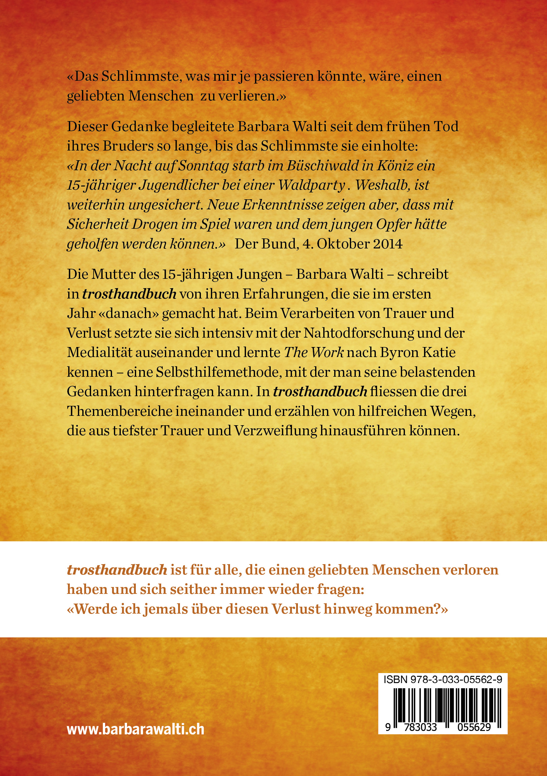 Rückseitencover trosthandbuch