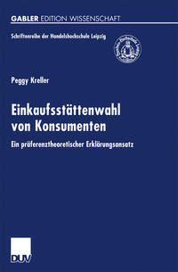 Vorderes Coverbild Einkaufsstättenwahl von Konsumenten