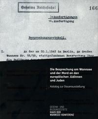 Vorderes Coverbild Die Besprechung am Wannsee und der Mord an den europäischen Jüdinnen und Juden