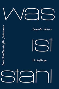 Vorderes Coverbild Was ist Stahl