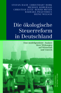 Vorderes Coverbild Die ökologische Steuerreform in Deutschland
