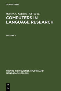 Vorderes Coverbild Computers in Language Research / Computers in Language Research 2