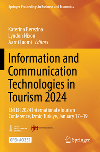 Vorderes Coverbild Information and Communication Technologies in Tourism 2024