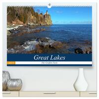 Vorderes Coverbild Great Lakes - Die großen Seen (hochwertiger Premium Wandkalender 2025 DIN A2 quer), Kunstdruck in Hochglanz
