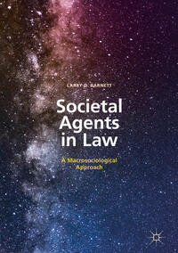 Vorderes Coverbild Societal Agents in Law