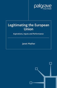 Vorderes Coverbild Legitimating the European Union
