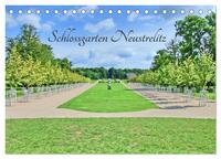 Vorderes Coverbild Schlossgarten Neustrelitz (Tischkalender 2025 DIN A5 quer), CALVENDO Monatskalender