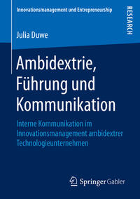 Vorderes Coverbild Ambidextrie, Führung und Kommunikation