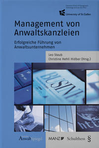 Vorderes Coverbild Management von Anwaltskanzleien