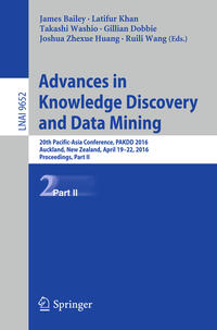 Vorderes Coverbild Advances in Knowledge Discovery and Data Mining