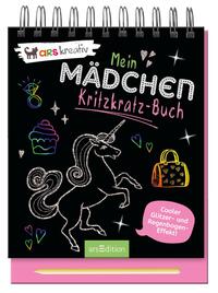Vorderes Coverbild Mein Mädchen-Kritzkratz-Buch