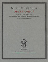 Vorderes Coverbild Sermones II (1443–1452) Fasciculus 0