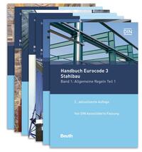Vorderes Coverbild Handbuch Eurocode 3 - Stahlbau Band 1 bis Band 7