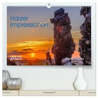 Vorderes Coverbild Harzer Impressionen (hochwertiger Premium Wandkalender 2025 DIN A2 quer), Kunstdruck in Hochglanz
