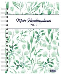 Vorderes Coverbild DUMONT - Pattern 2025 Familienplaner-Buch, 17,5x23,1cm, Planer mit stabilem Schutzcover und 80 Notizkarten zum Heraustrennen, mit Haushaltstipps und vielen Sonderseiten