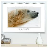 Vorderes Coverbild Emotionale Momente: Der Eisbär. (hochwertiger Premium Wandkalender 2025 DIN A2 quer), Kunstdruck in Hochglanz