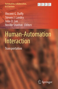 Vorderes Coverbild Human-Automation Interaction