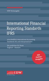 Vorderes Coverbild IDW, IFRS IDW Textausgabe, 13. Auflage