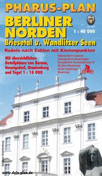 Vorderes Coverbild Pharus-Plan Berliner Norden