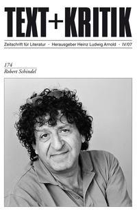 Vorderes Coverbild Robert Schindel