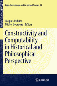 Vorderes Coverbild Constructivity and Computability in Historical and Philosophical Perspective