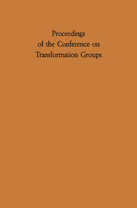 Vorderes Coverbild Proceedings of the Conference on Transformation Groups
