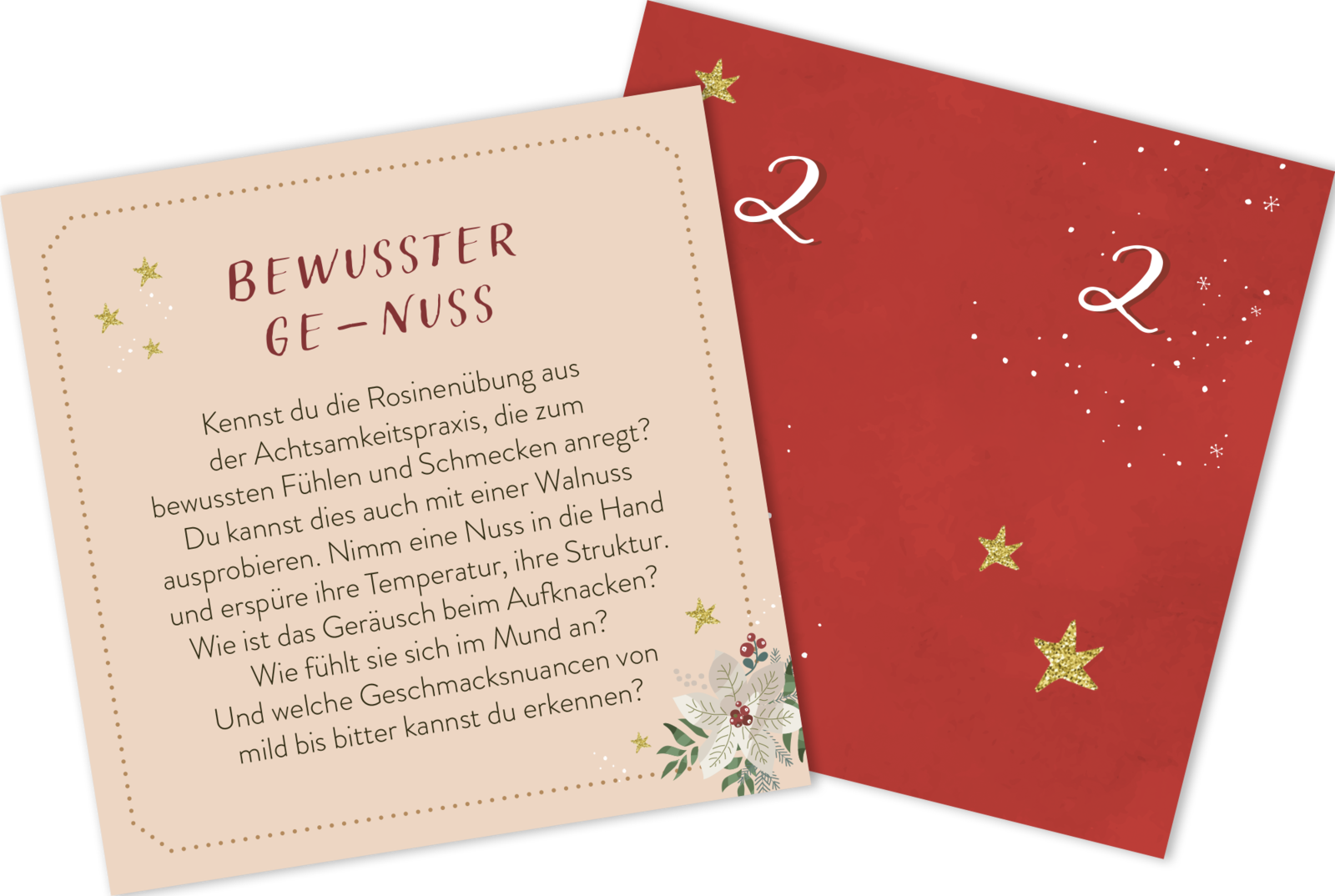 Beispielinhalt (Bild) Kleine Pausen im Advent