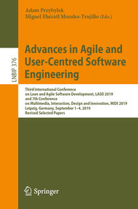 Vorderes Coverbild Advances in Agile and User-Centred Software Engineering