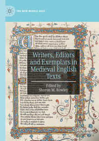 Vorderes Coverbild Writers, Editors and Exemplars in Medieval English Texts